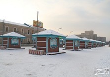 Новогодние домики в Харькове