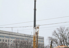 Строительство Сумского рынка в Харькове