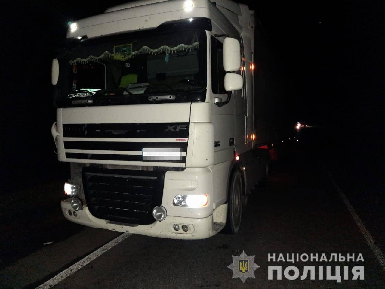 ДТП Харьков: фура сбила пешехода насмерть