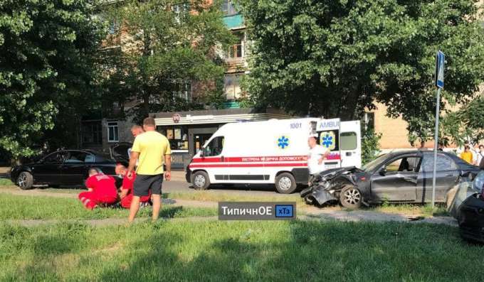 ДТП на Библика/Потоцкого в Харькове