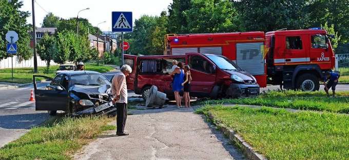 ДТП на Библика/Потоцкого в Харькове