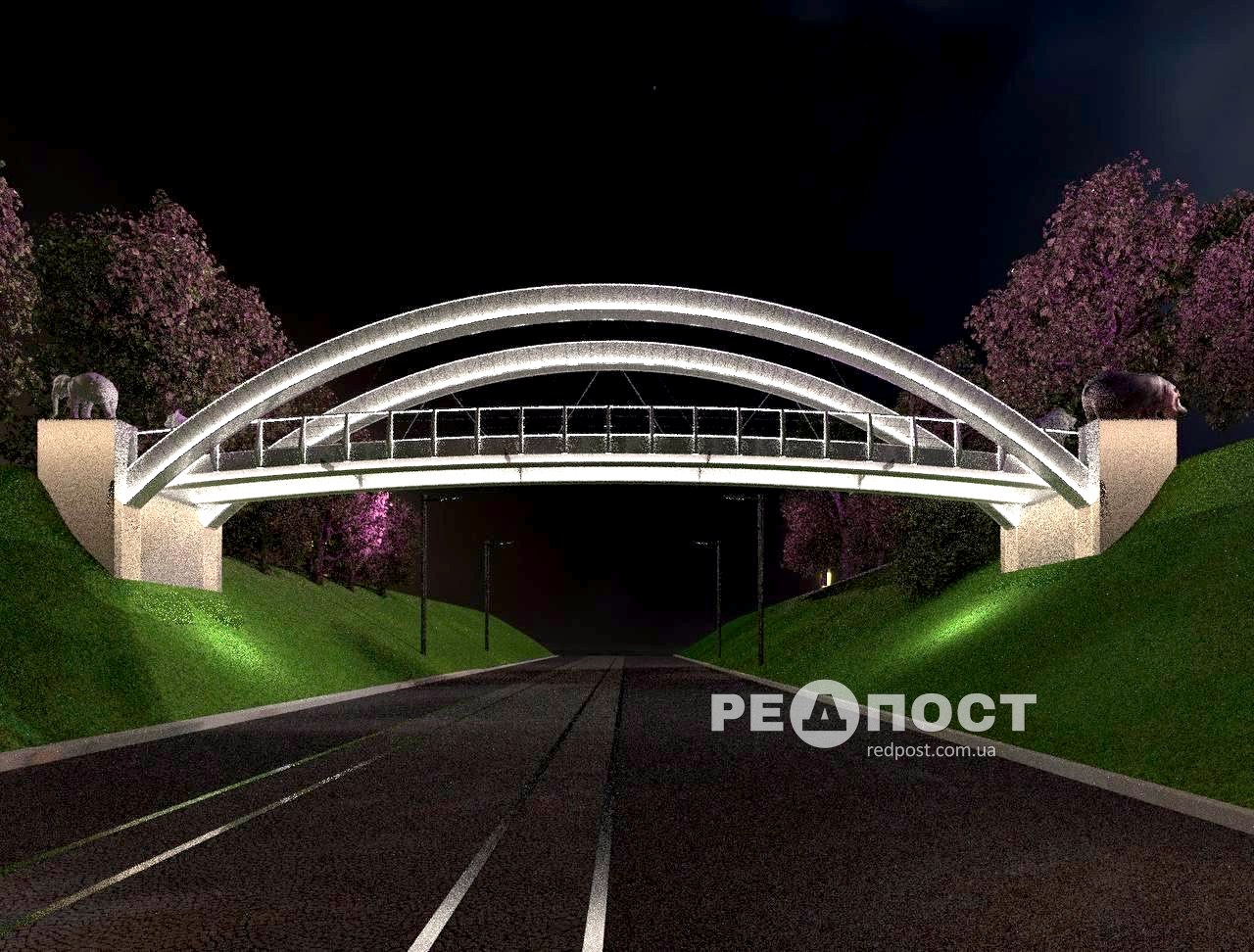 Зоологический мост готовят к открытию. Новости Харькова