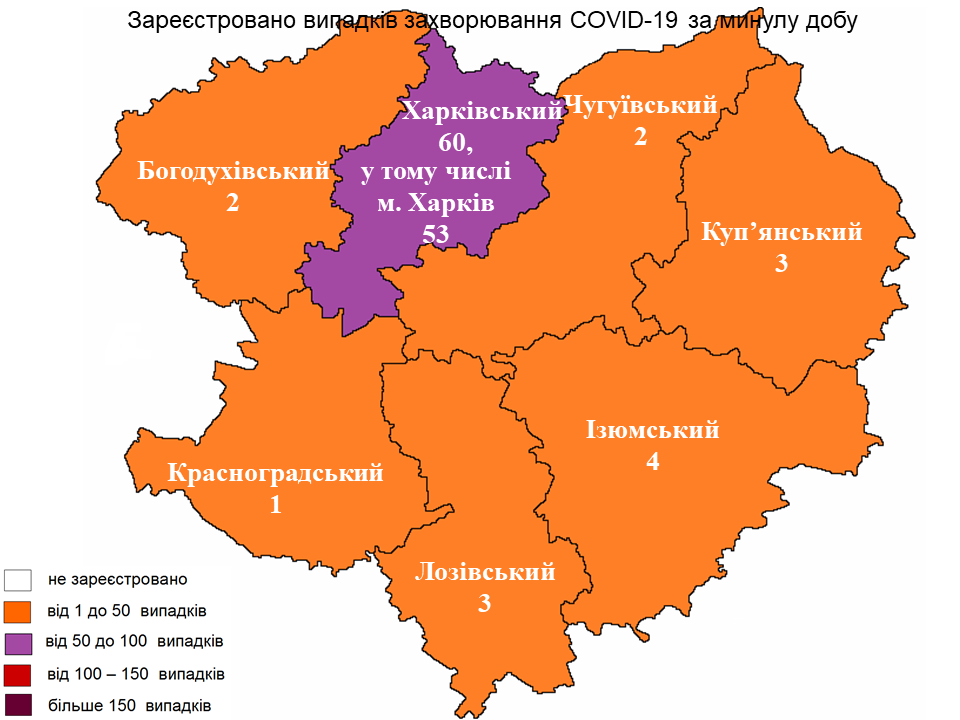 Коронавирус: статистика в Харькове и области на 4 августа 2021 года