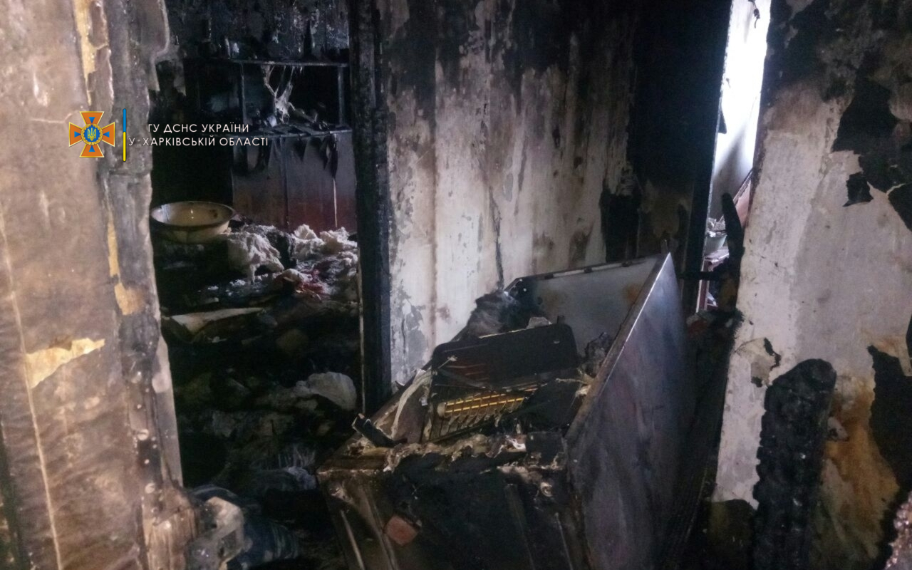 Пожар в Балаклее: эвакуировали 20 жильцов