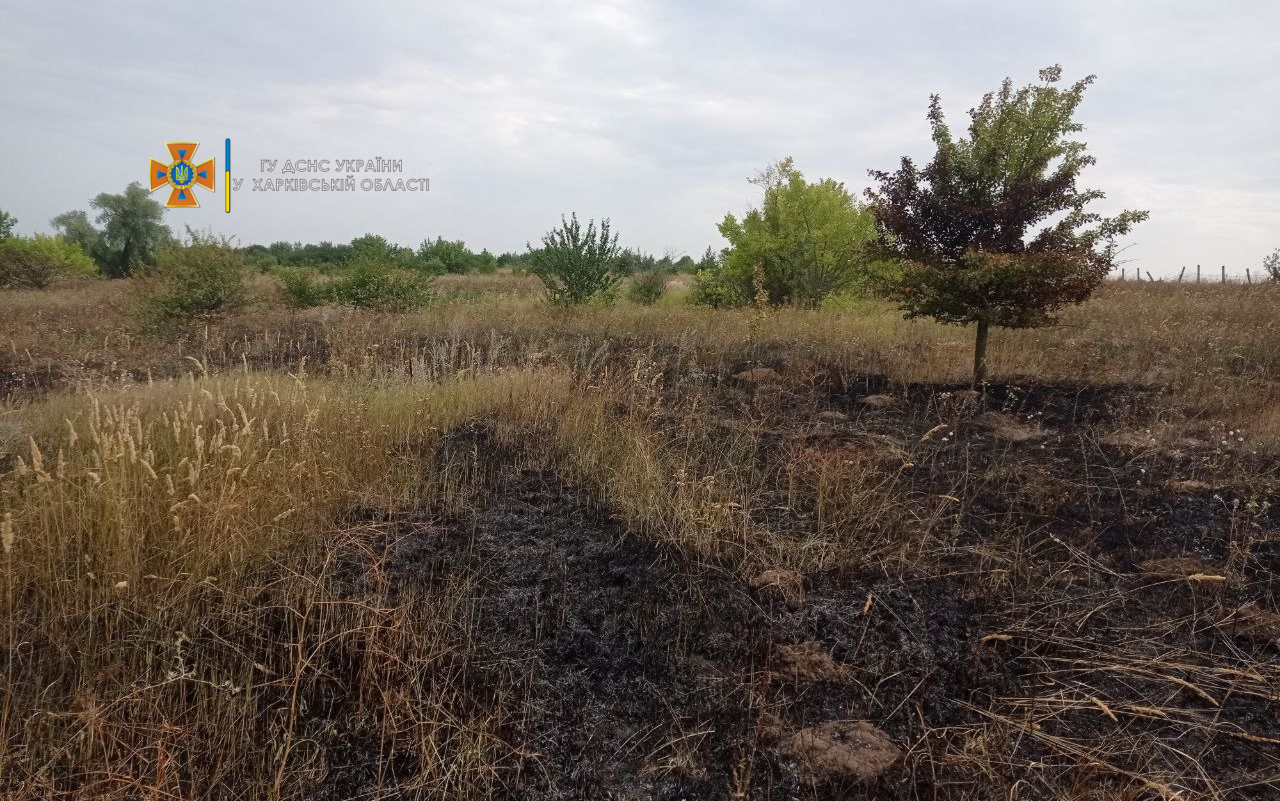 Пожар в Чугуеве