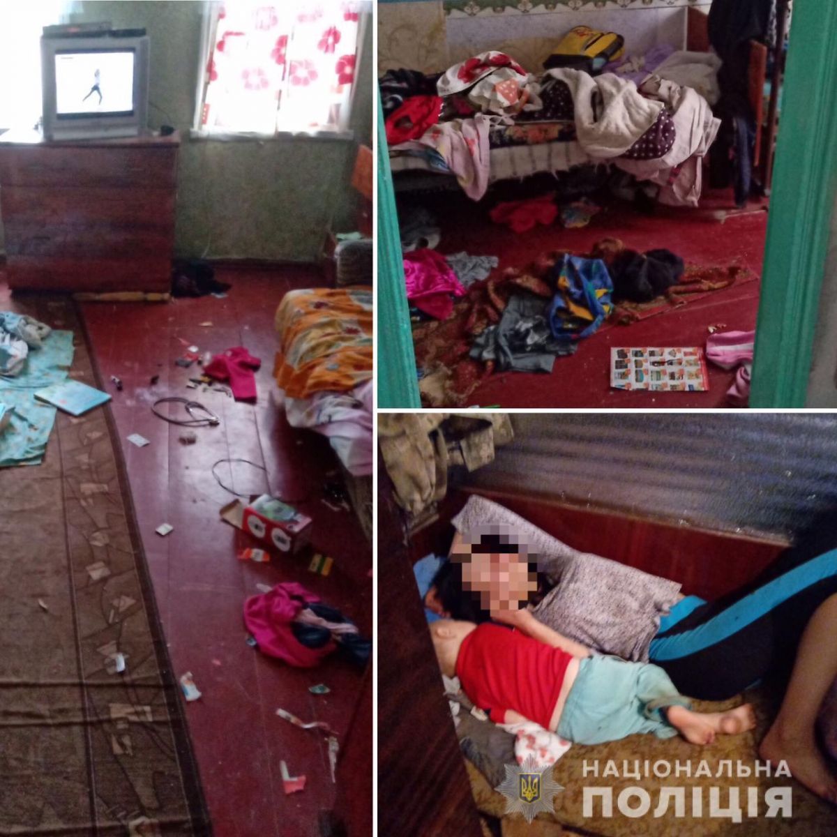 В Изюмском районе у пьяной матери полиция забрала четырех детей. Новости Харькова