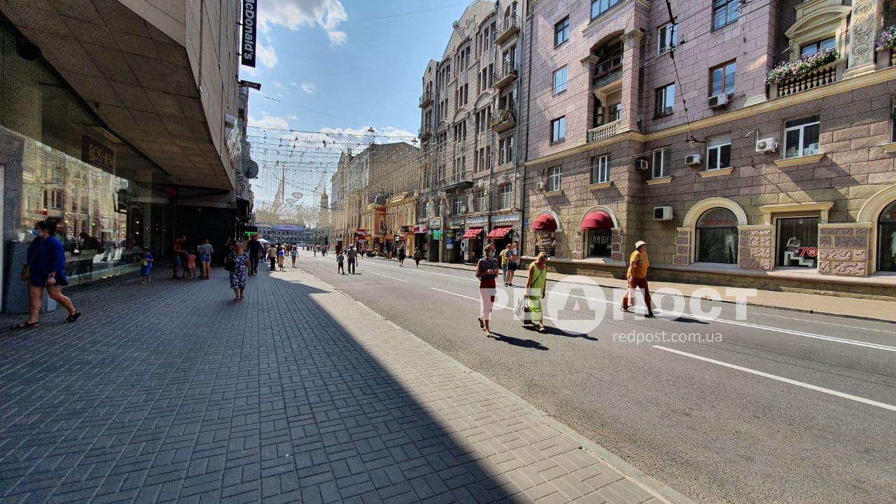 Главная улица Харькова превратилась в пешеходную. Новости Харькова