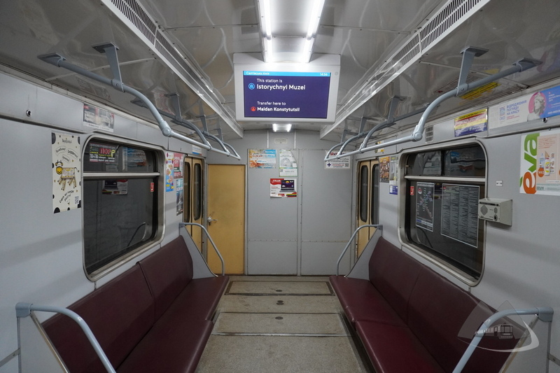 Видео-информационную систему в вагонах тестируют в Харьковском метрополитене