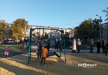 Открыт новый мини-парк отдыха на улице Маршала Рыбалко, 20. Новости Харькова