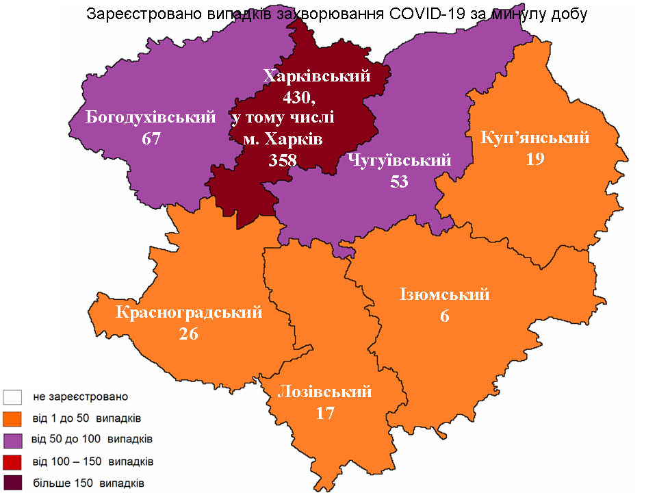 Коронавирус в Харькове: статистика на 4 октября 2021 года