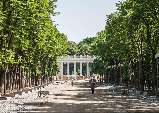 Парк Горького в Харькове реконструкция