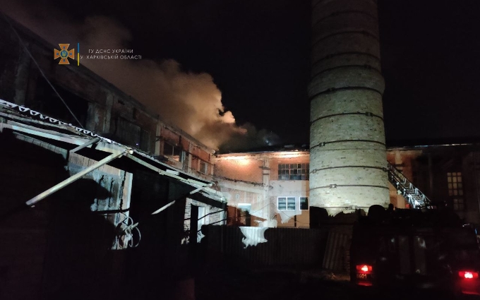 Пожар Харьков: склады на улице Китаенко горели 8 октября