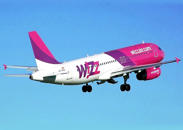 Wizz Air анонсировал новые направления полетов из Харькова