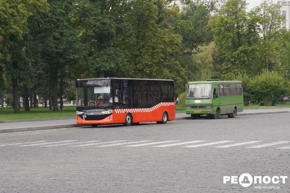 Новые автобусы в Харькове