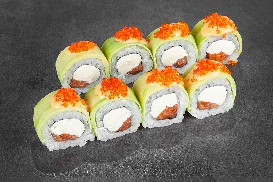 Популярные начинки для суши и роллов