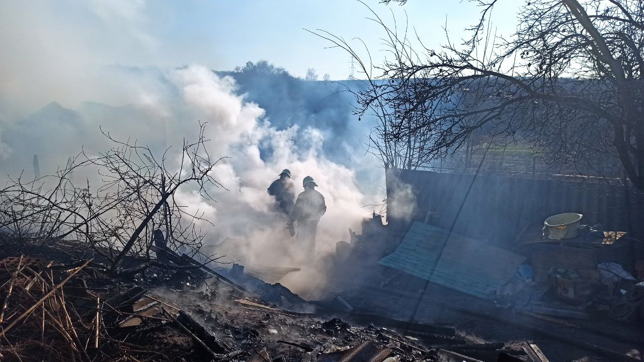 Крупный пожар под Харьковом тушили 6 часов. Новости Харькова