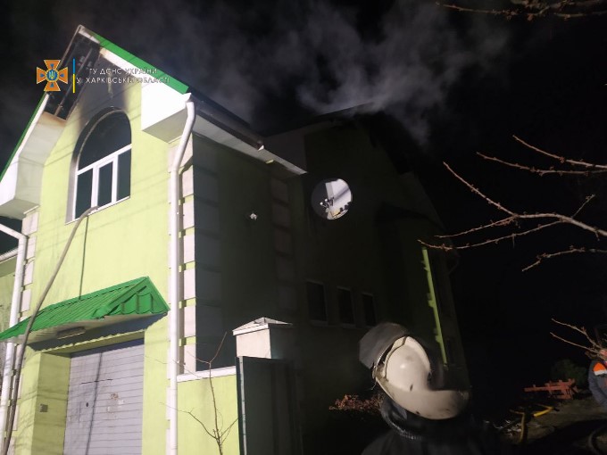 Пожар Харьков: горел частный реабилитационный центр на улице Аэродромной