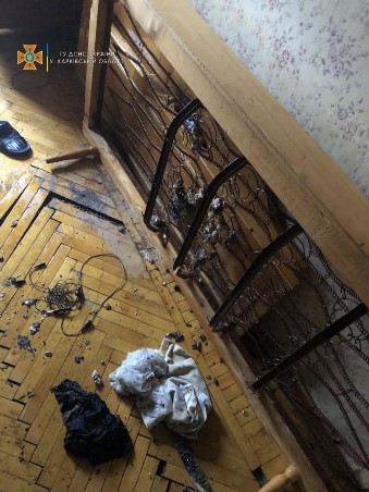 Пожар Харьков: в пятиэтажке на ул. 12-го Апреля горела квартира