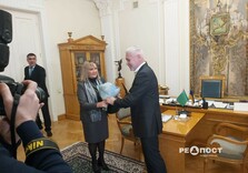 Игорь Терехов встретился  с послом республики Аргентина в Украине Еленой Летисией Микусински