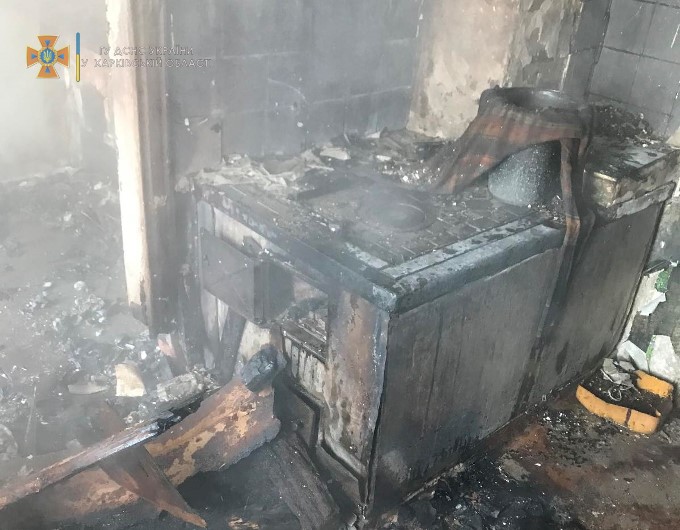 Пожар Харьков: в сгоревшем доме нашли труп