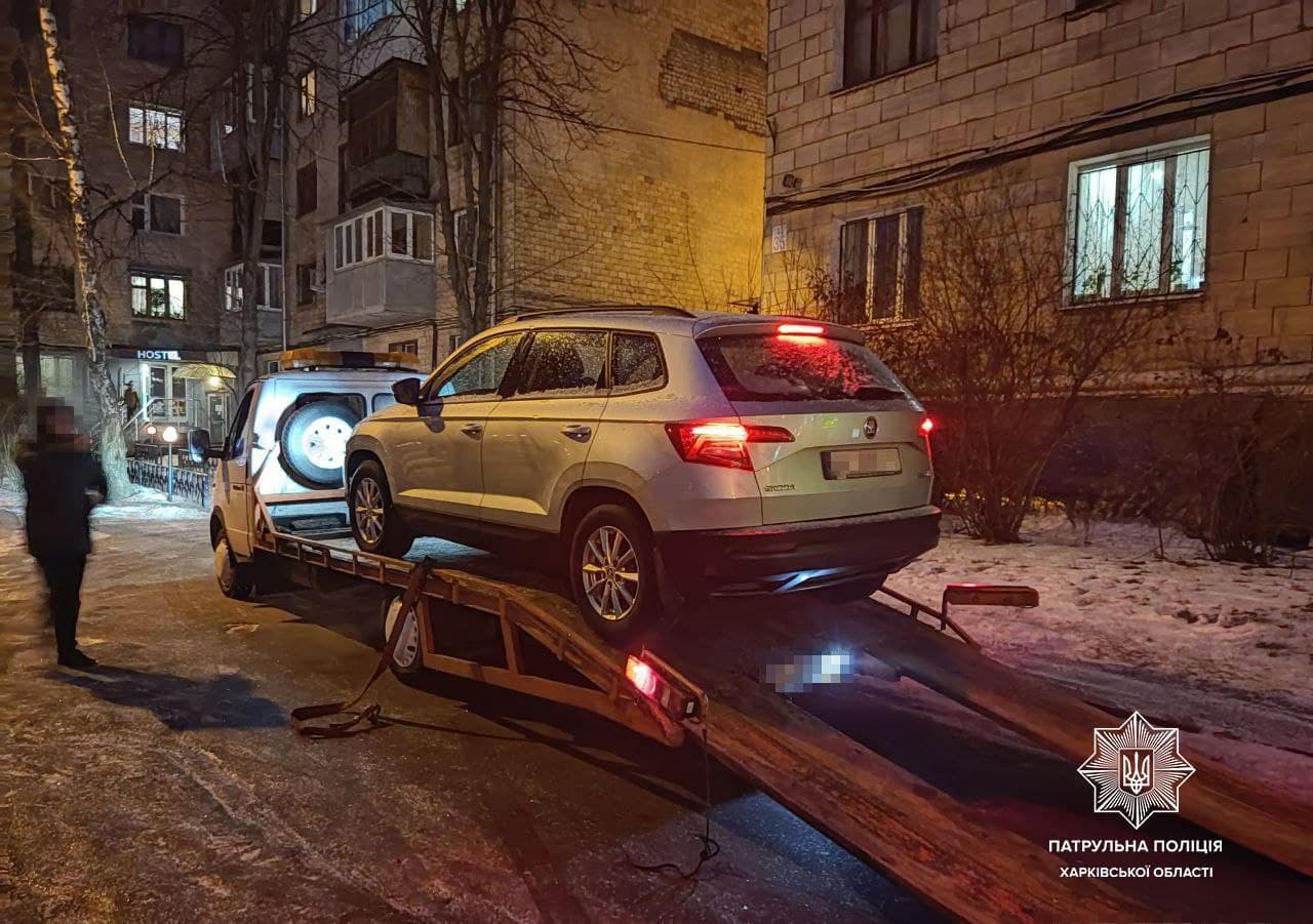 Криминал Харьков: Найдена машина нарушителя скоростного режима на проспекте Науки, на которого заведено 12 дел