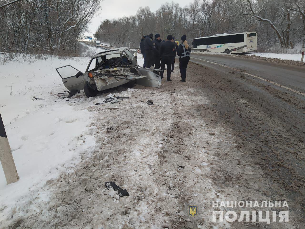 ДТП Харьков: подробности столкновения рейсового автобуса и ЗАЗ