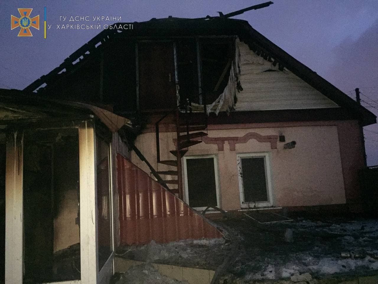 Пожар Харьков: в Жихоре сгорел частный дом