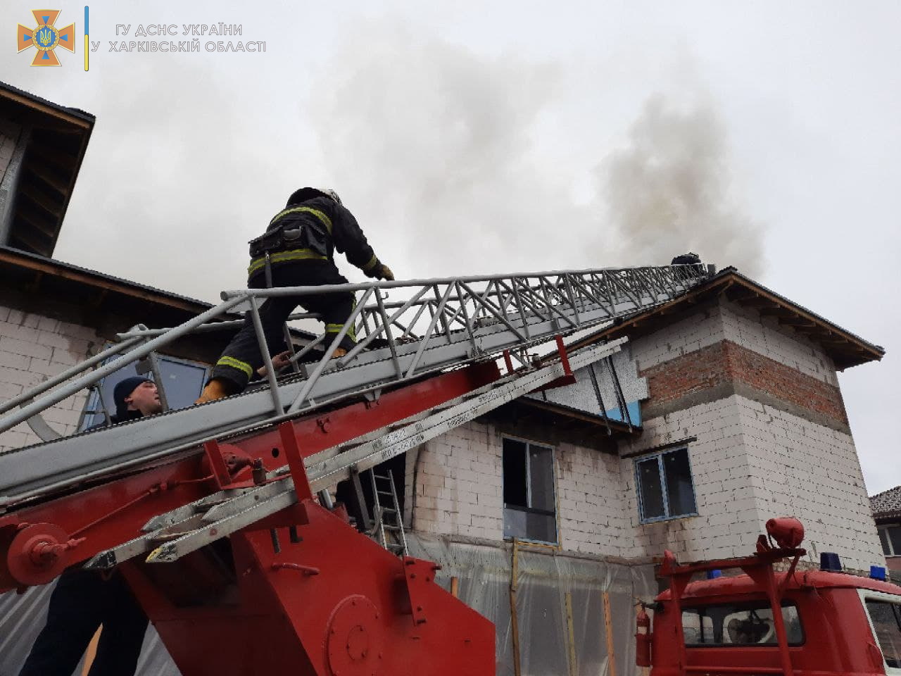 Пожар Харьков: пожар на ул. Георгиевской, 10а локализован