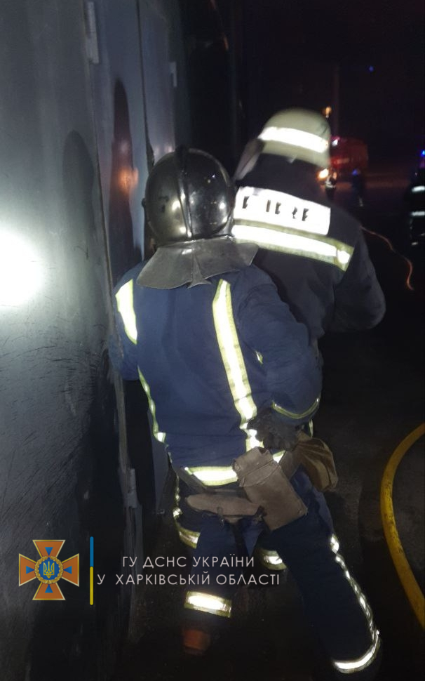 Пожар Харьков: в отеле Этуаль загорелась подсобка