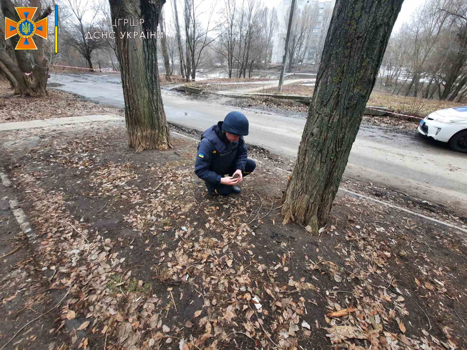 ручную гранату Ф-1 нашли возле дома дома 29 по улице Владислава Зубенко 