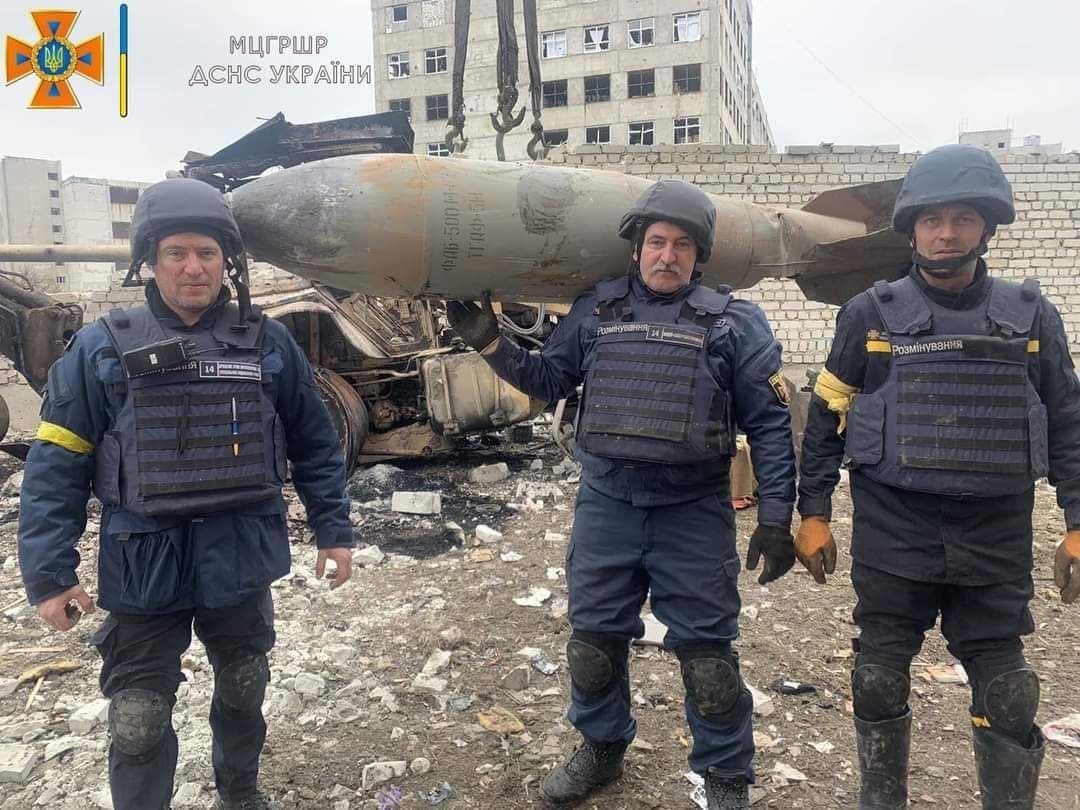 Харьковчан просят сообщать о неразорвавшихся снарядах на специальный ресурс
