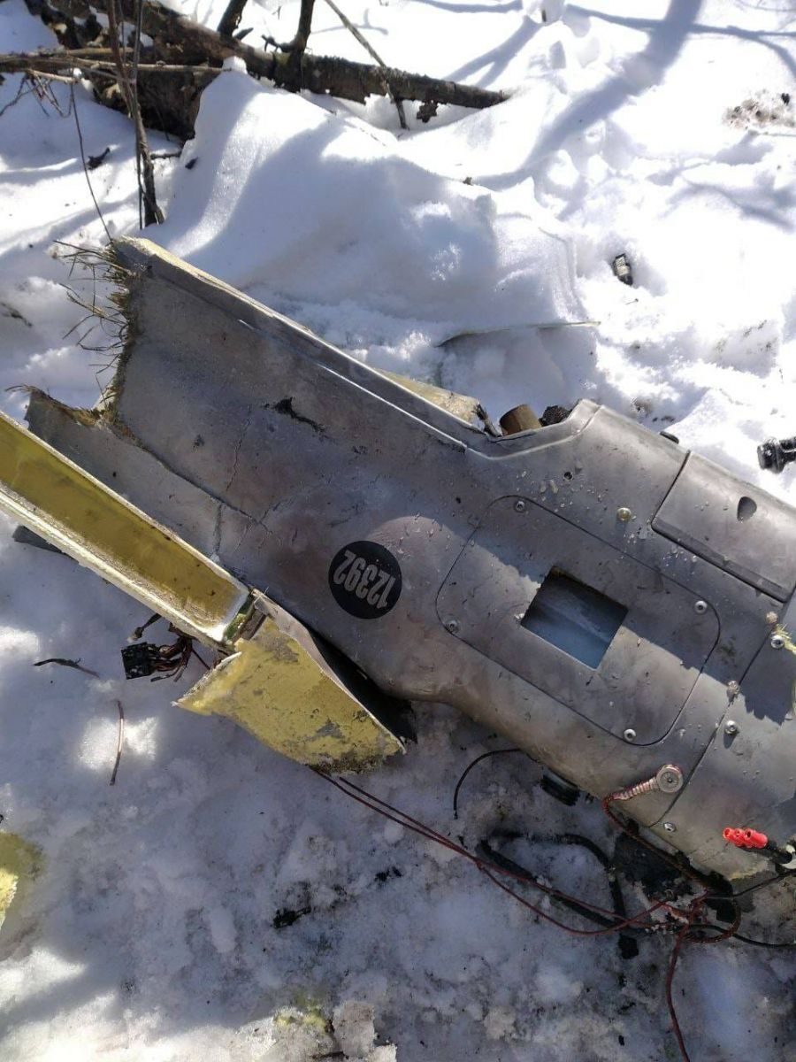 Российский истребитель и беспилотники Орлан были сбиты под Харьковом