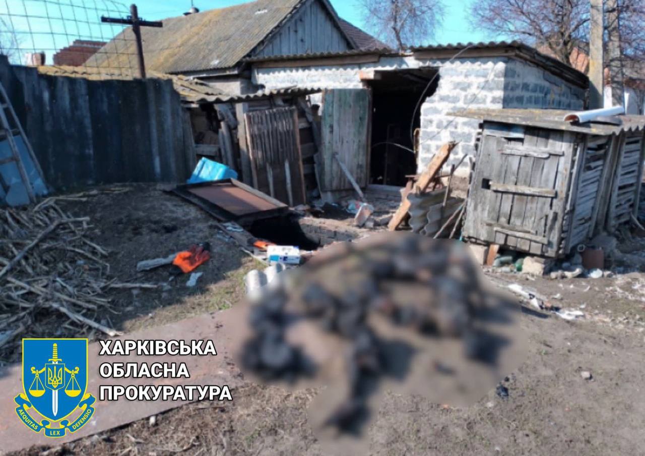 Русские военные сожгли жителей Украины 