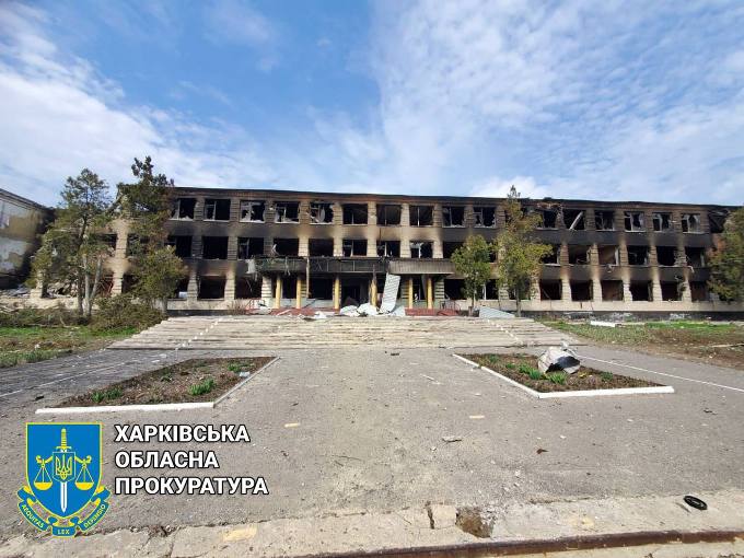Село Ольховка под Харьковом почти полностью уничтожено