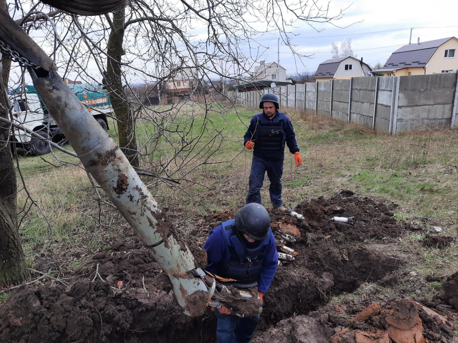 разминирование, харьков