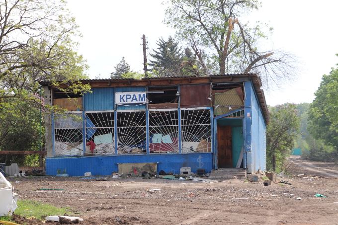 фото поселка Питомник Харьковской области после ухода оккупантов