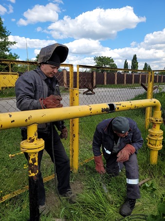 В Харькове восстанавливают газоснабжение