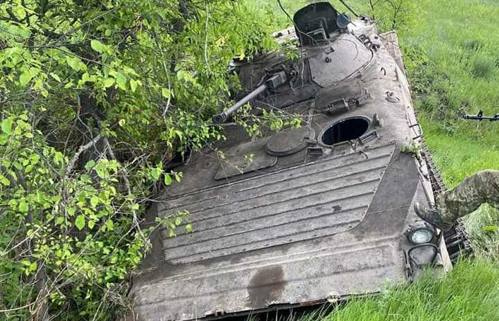 разбитая российская техника