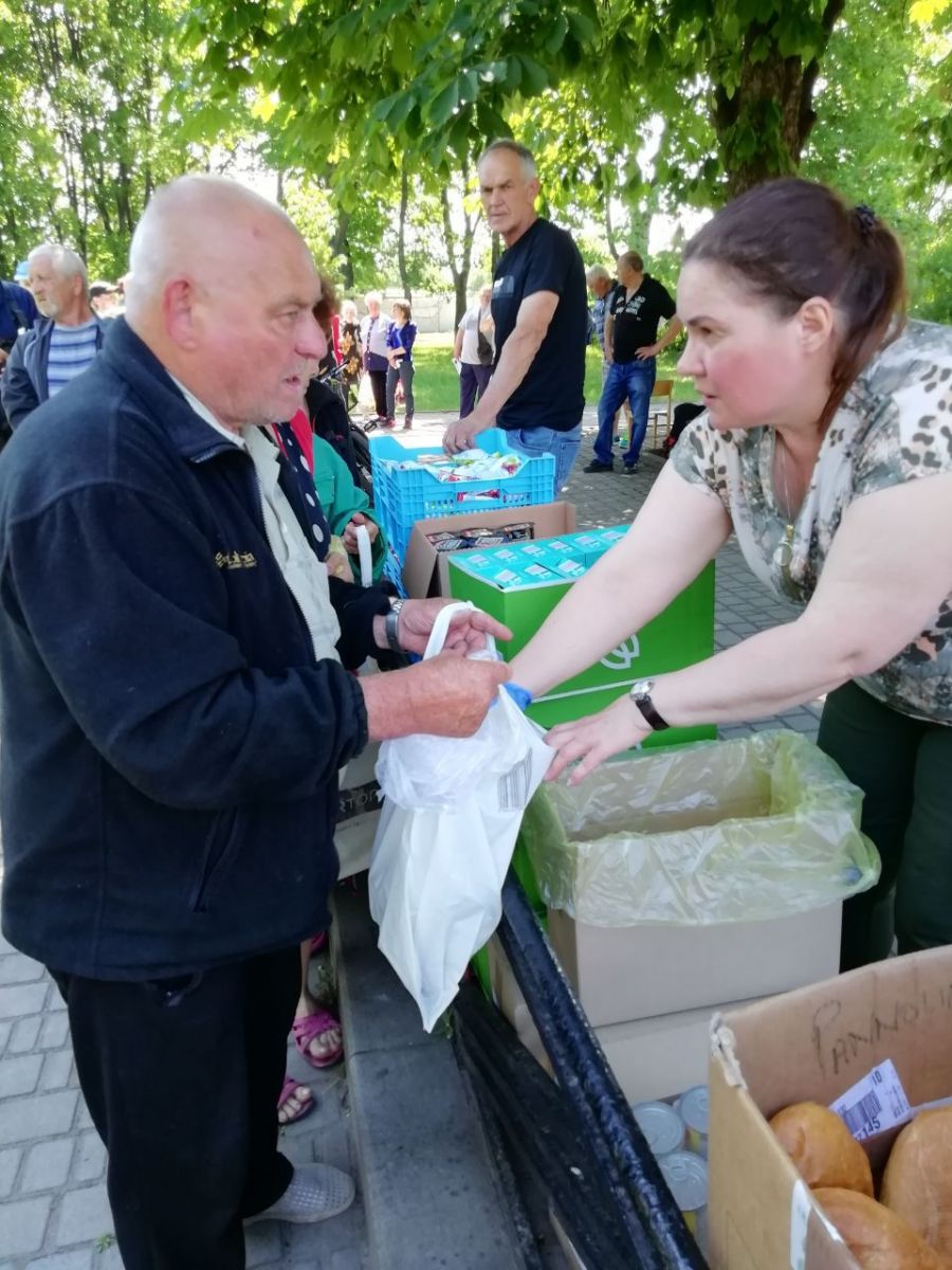 В Харькове пришли на помощь нуждающимся жителям города