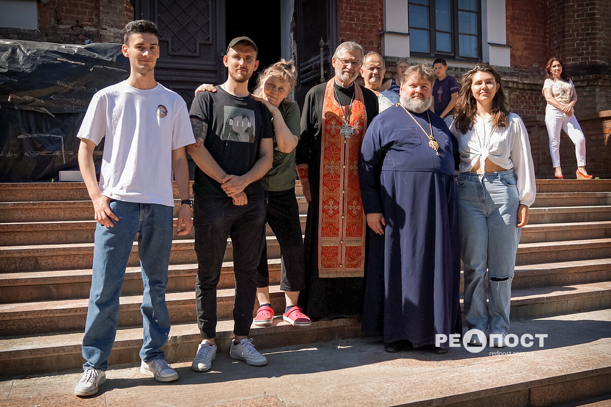 Харьков, церковь, волонтеры