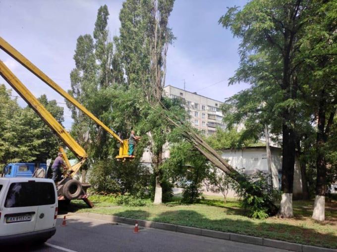 Новости Харькова: фото последствий непогоды 28 июня 2022 года