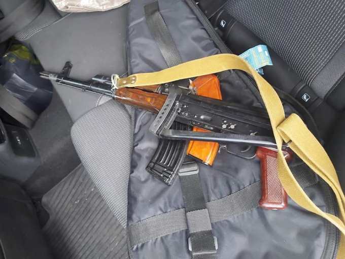 Новости Харькова: пограничники нашли оружие в автомобиле