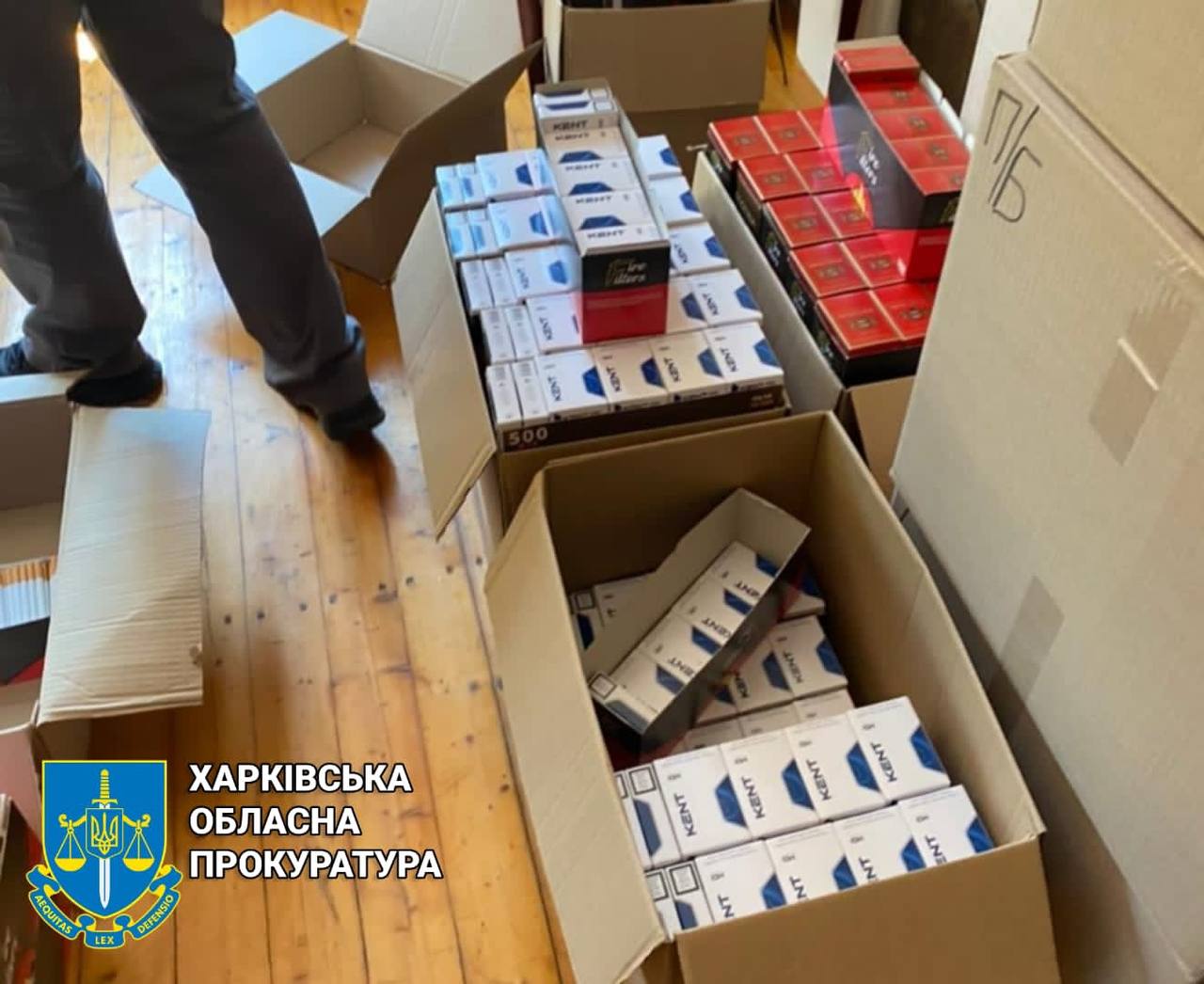 В Харькове делали и продавали поддельные сигареты