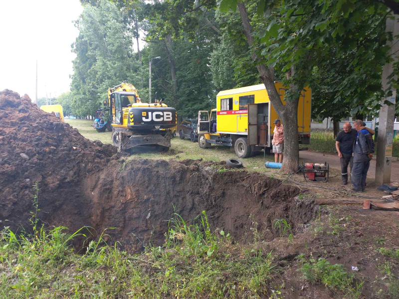 Новости Харькова: коммунальщики устранили 12 повреждений на водоводах