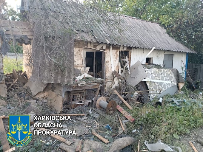 окупанти обстріляли с. Калинове Богодухівського району.