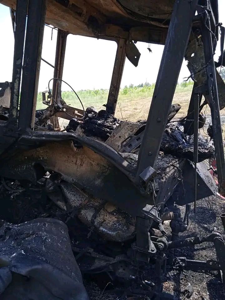 Загинув тракторист від вибуху на Харківщині
