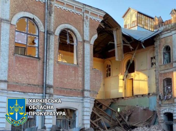 ракетний удар по будівлі сільгоспакадемії в Харкові