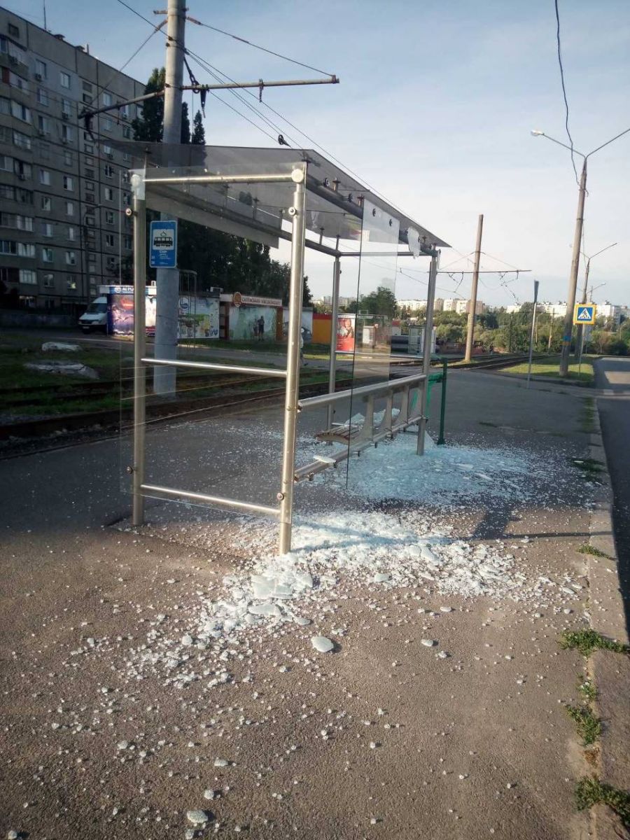 Новини Харків: фото обстрілу Салтовки вранці 1 серпня