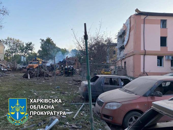 Новости Харкова: розпочато слідство по ракетному удару по гуртожитку на Салтівці