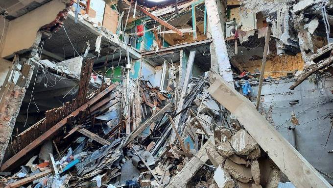 Новини Харкова: Що залишилося на місці зруйнованих ракетними ударами гуртожитків